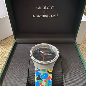 Swatch x A Bathing Ape Tokyo Multi Camo